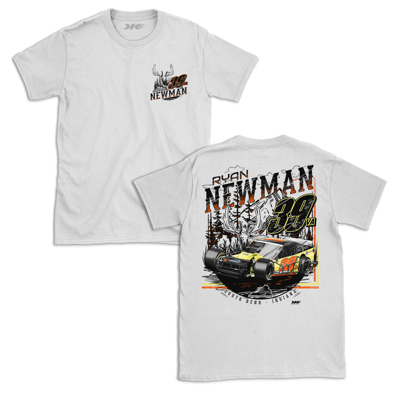 Ryan Newman Outdoor Buddy T-Shirt - White